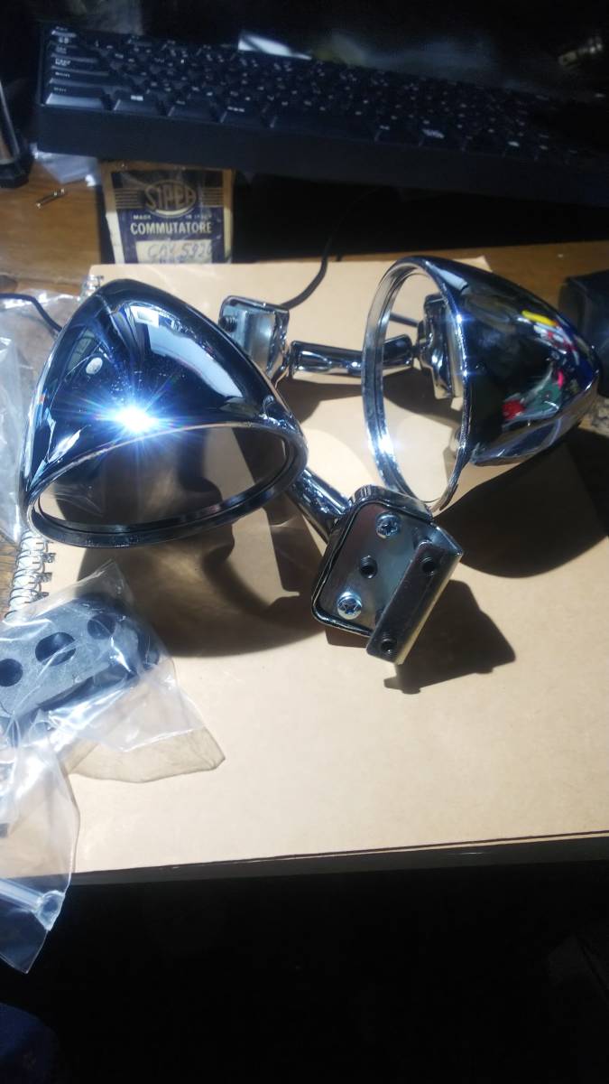  Fiat 500 for clip mirror left right 2 piece set Italy made last one 