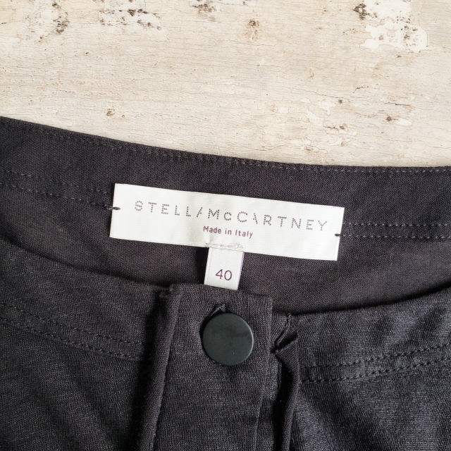 ステラマッカトニー 薄手 カットソー 40 イタリア製 ブラック 長袖 薄手　STELLA McCARTNEY_画像6