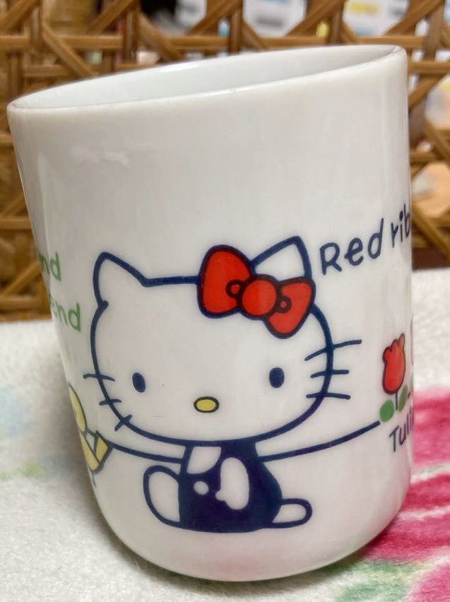  super-rare Showa Retro Sanrio 1976 year Hello Kitty teacup 
