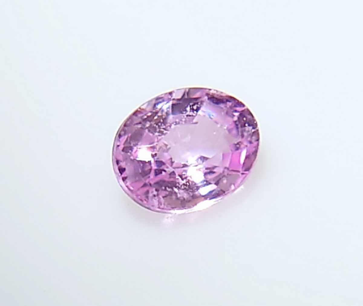  papa la tea sapphire 0.252ctso-ting attaching oval loose micro kake(LA-4601)