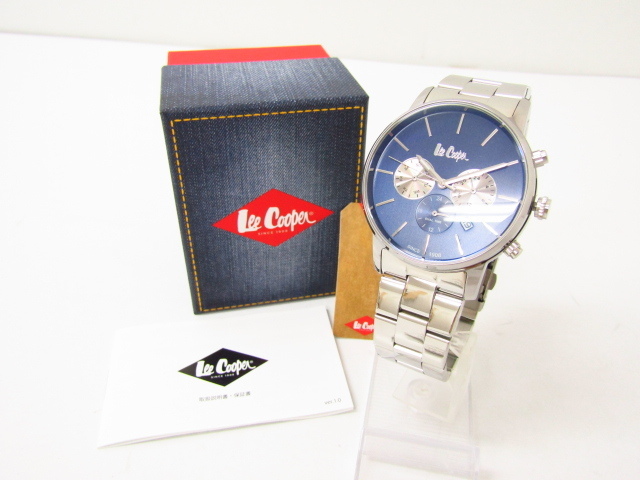 卸し売り購入 Cooper Lee 未使用 リークーパー クォーツ腕時計 