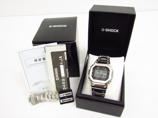 CASIO G-SHOCK カシオ G-ショック GMW-B5000 タフソーラー 腕時計 シルバー♪AC21059
