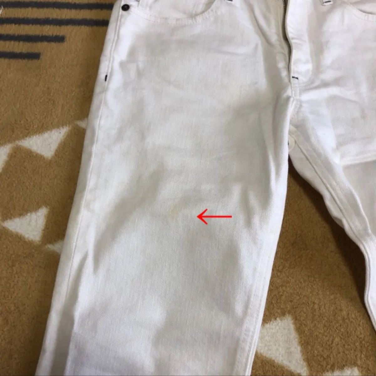 バーバリー ブラックレーベル デニム パンツ ズボン 白パンツ 白 バーバリー ブラックレーベル デニム パンツ ズボン 白パンツ 白