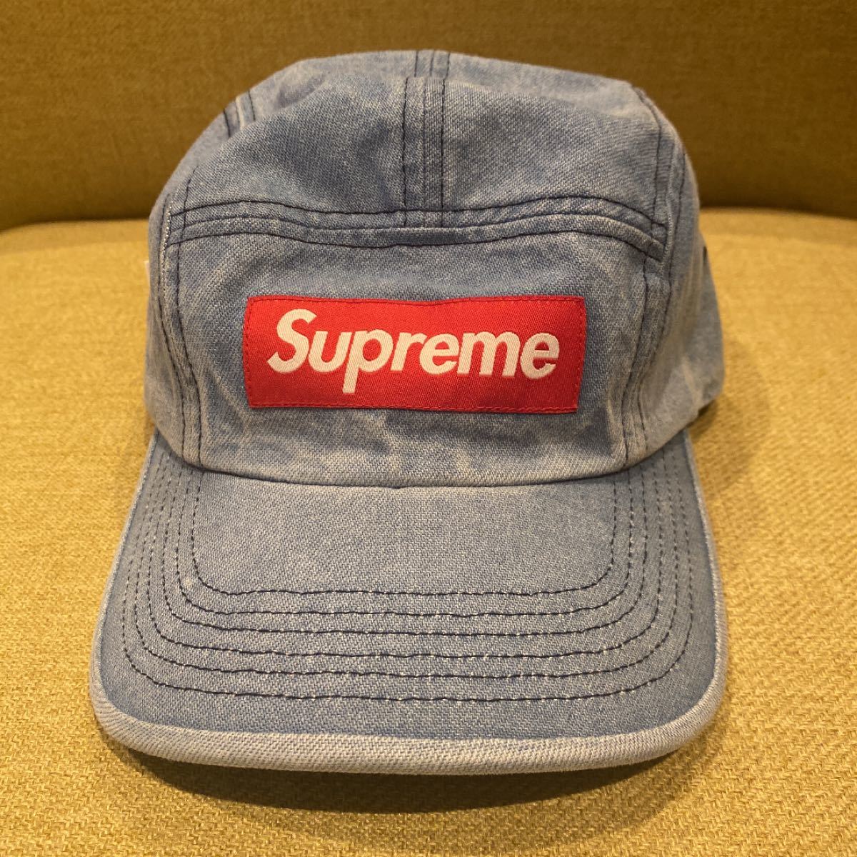 Supreme Washed Chino Twill Camp Cap 2021 FW