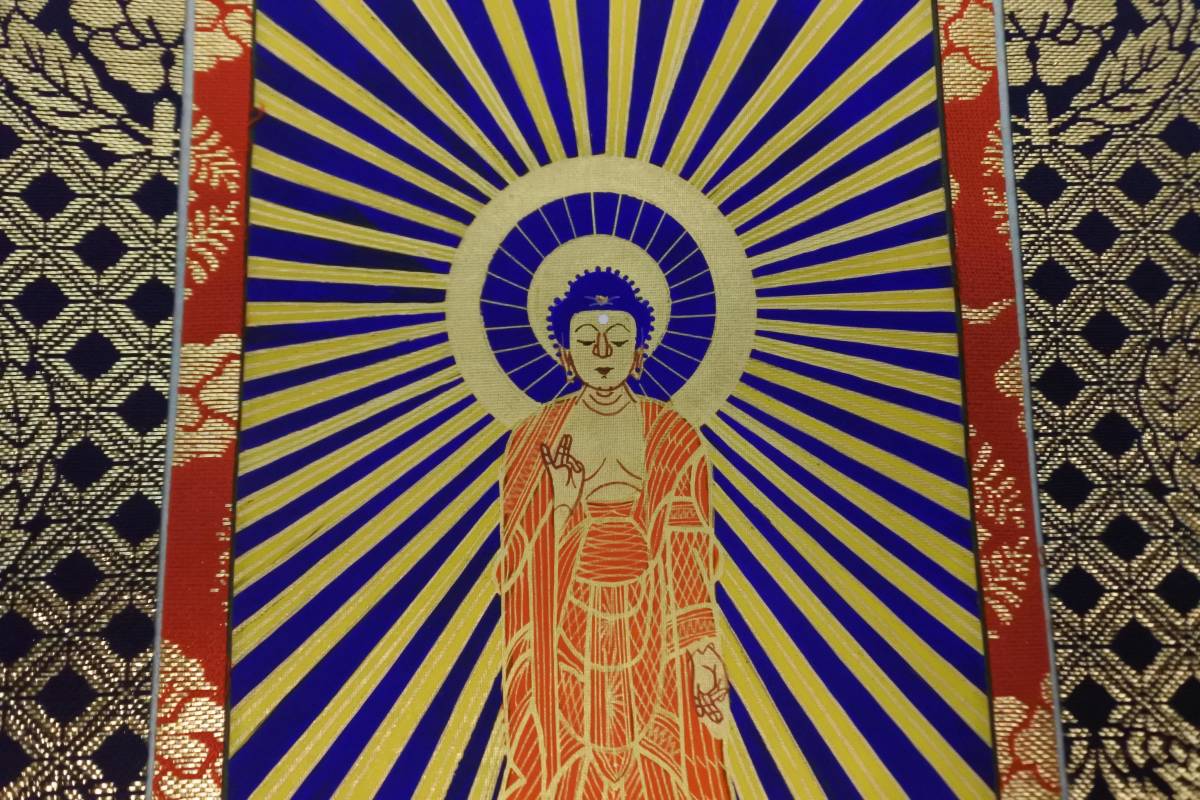 未使用保管品 掛軸 大谷派 手書き 上金 東 仏具(F東)1969 未使用保管品 掛軸 大谷派 手書き 上金 東 仏具(F東)1969