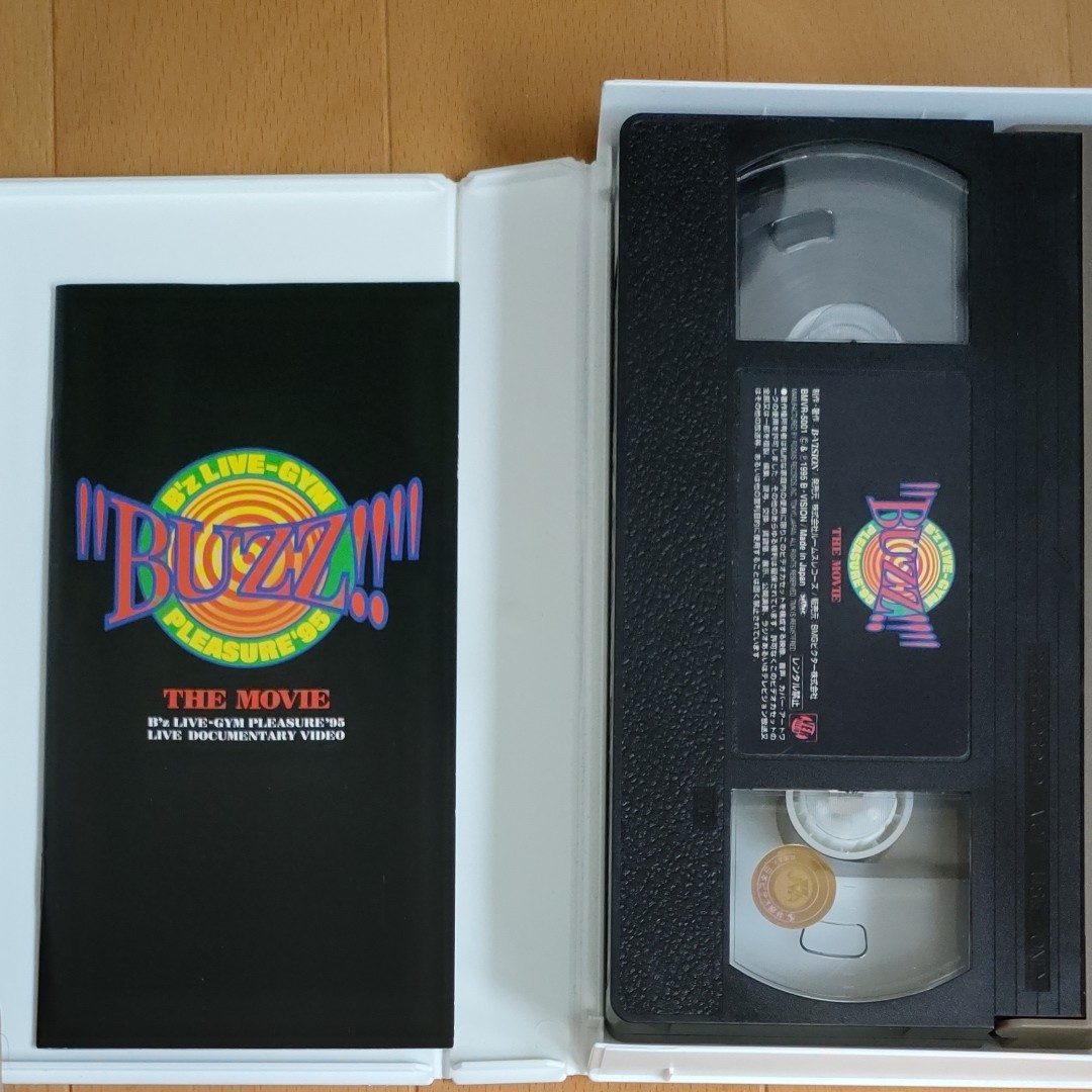 【中古品】B'z VHSビデオ"BUZZ!!'' 