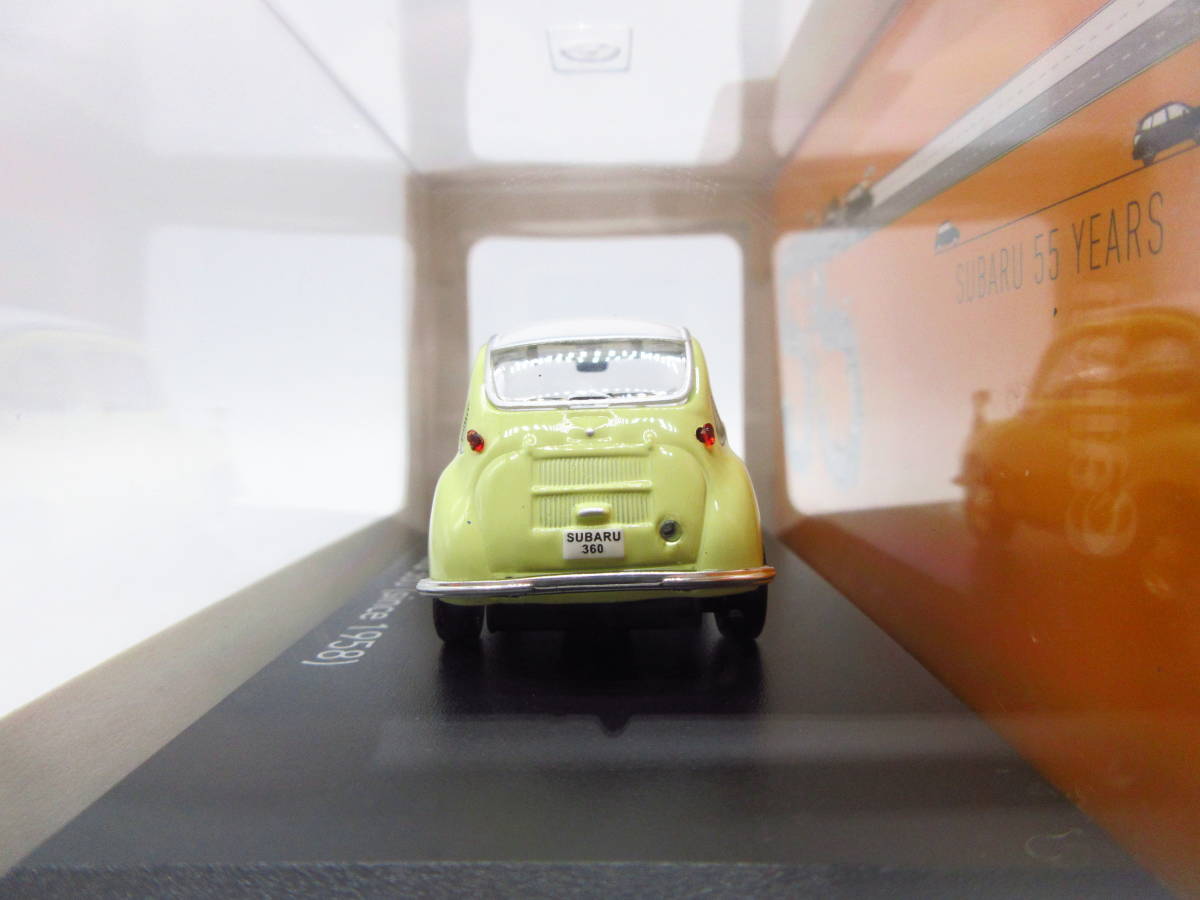 1/43 スバル SUBARU 360 since 1958 ディーラー特注 非売品 55周年記念モデル ミニカー_画像3