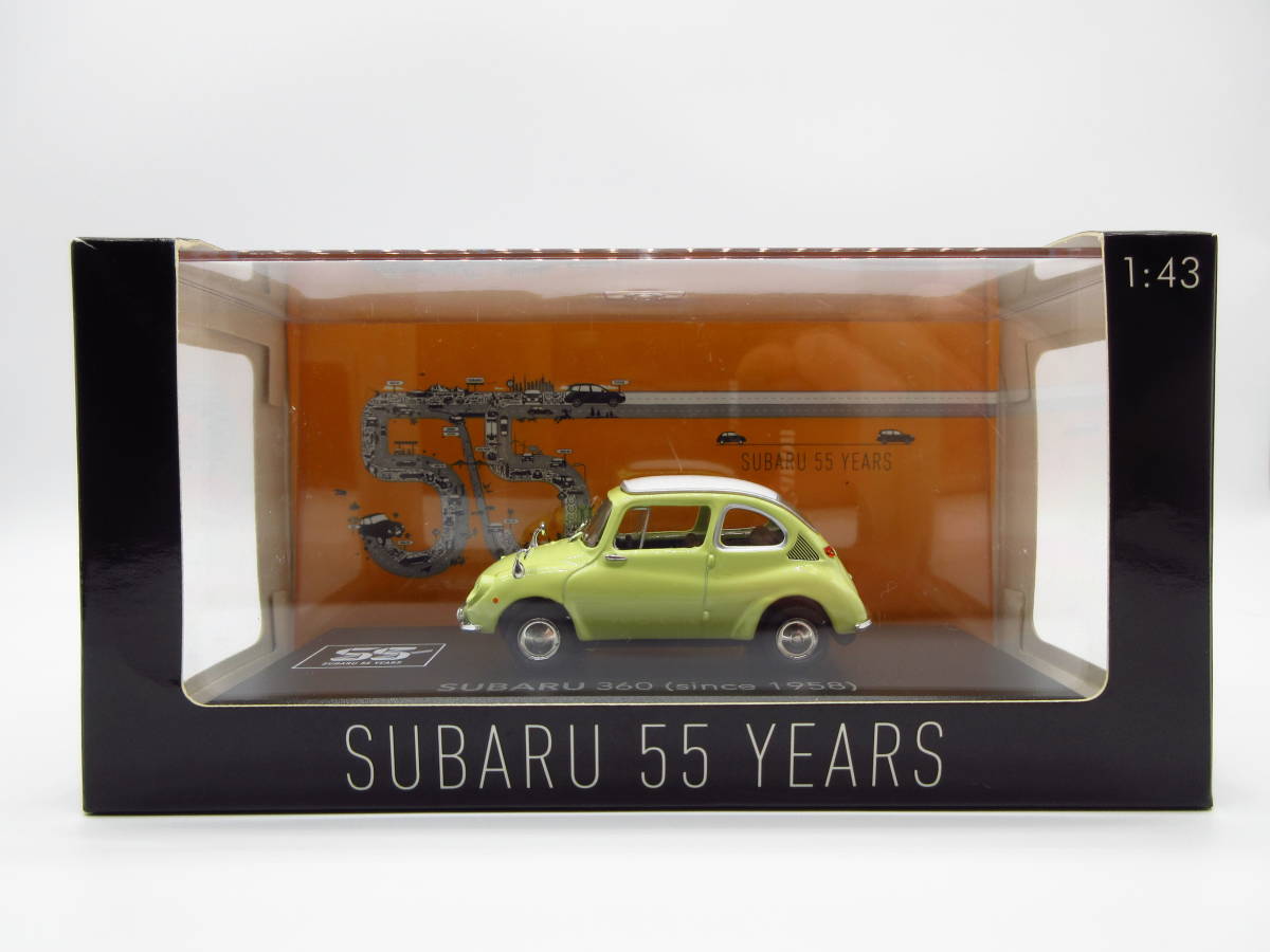 1/43 スバル SUBARU 360 since 1958 ディーラー特注 非売品 55周年記念