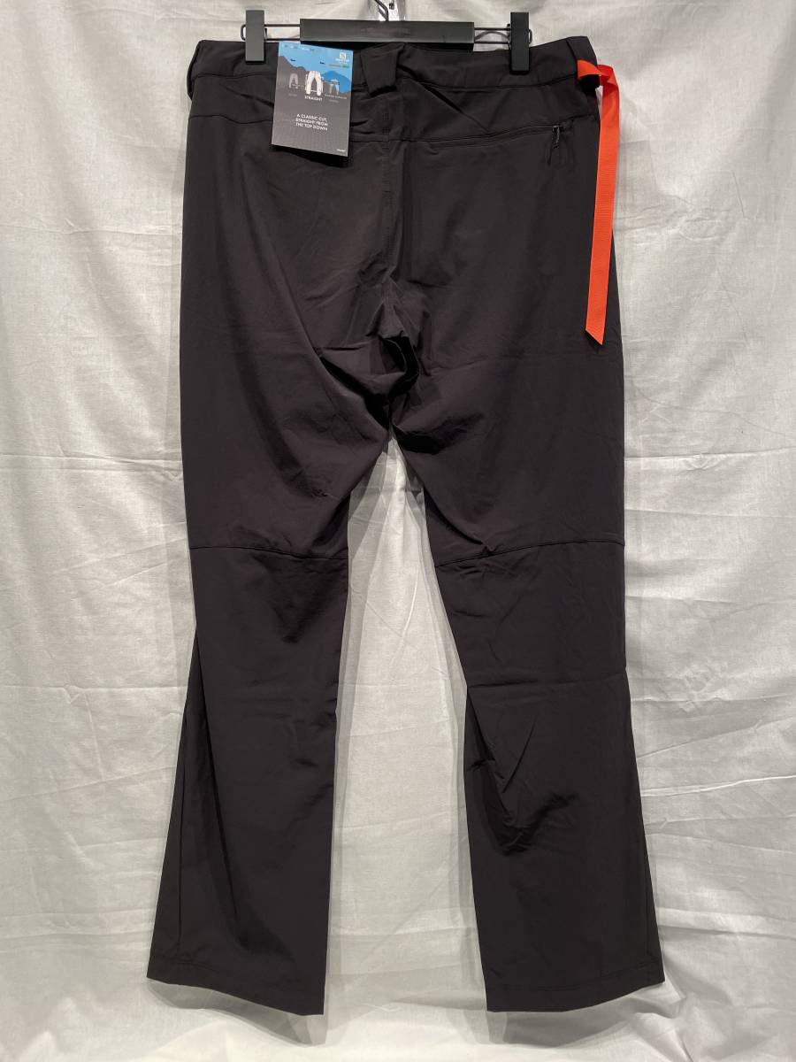 新品◆SALOMON サロモン◆Wayfarer Straight Pants ロングパンツ◆長ズボン◆BLACK◆34インチ_画像2