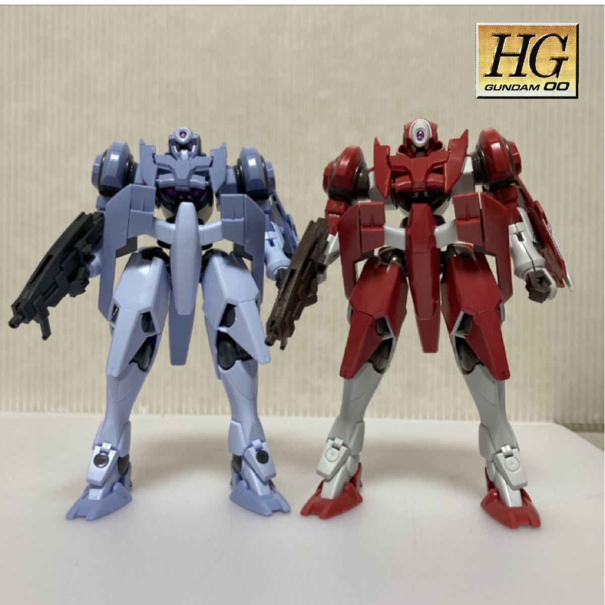 ガンプラ完成品ジャンク 機動戦士ガンダムOO HG 1/144 ジンクスlll 2体
