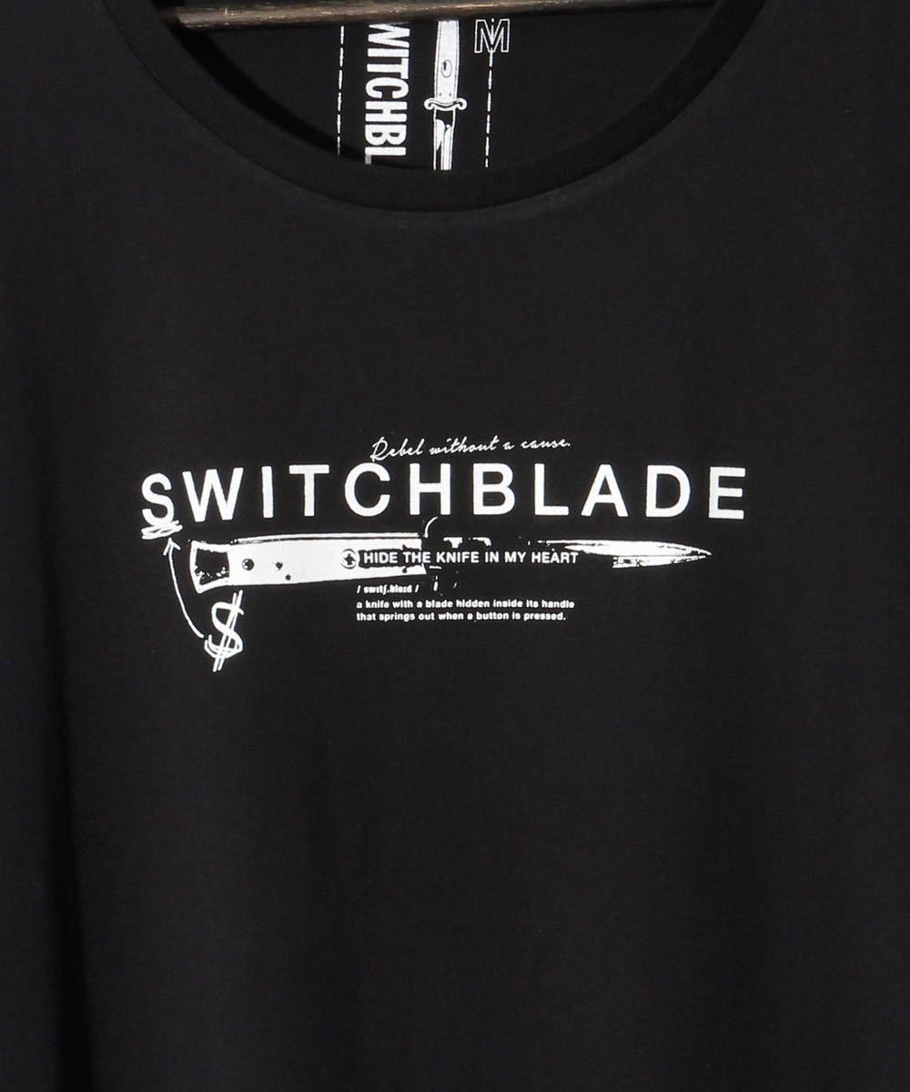 SWITCHBLADE スイッチブレード KNIFE&LOGO TEE ロゴ & ナイフ Tシャツ 