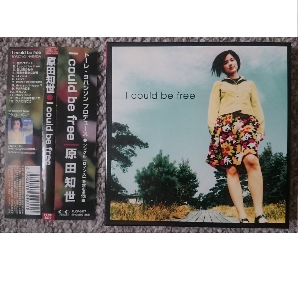 KF　　原田知世　　I could be free　　紙ジャケット　帯付き_画像1