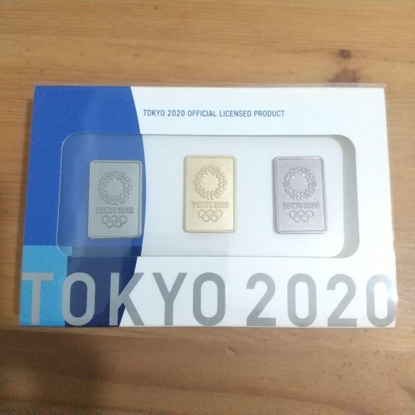 グレイ系衝撃特価 東京オリンピック2020 ピンバッジ 3種類セット 新品 ...