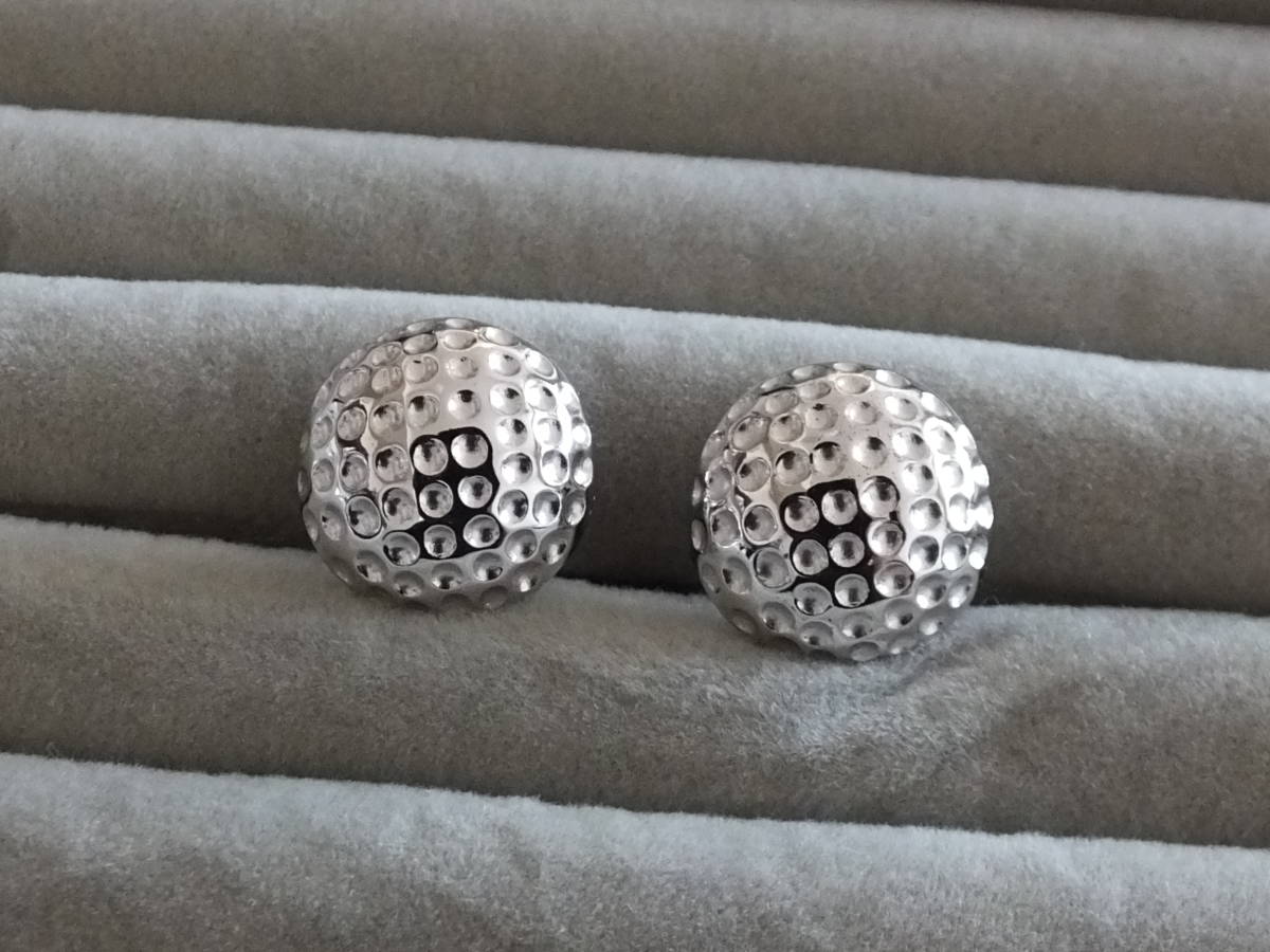 DELAN デラン silver シルバー 925 カフス カフスボタン ゴルフボールモチーフ cufflinks Golf ball motif