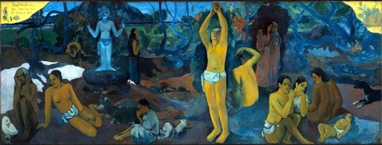われわれはどこから来たのか われわれは何者か われわれはどこへ行くのかポール・ゴーギャン Paul Gauguin 手描き油絵複製画