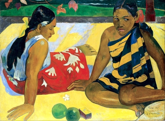 Parau Api. What Newsポール・ゴーギャン　Paul Gauguin 手描き油絵複製画　模写　レプリカ 肉筆絵画
