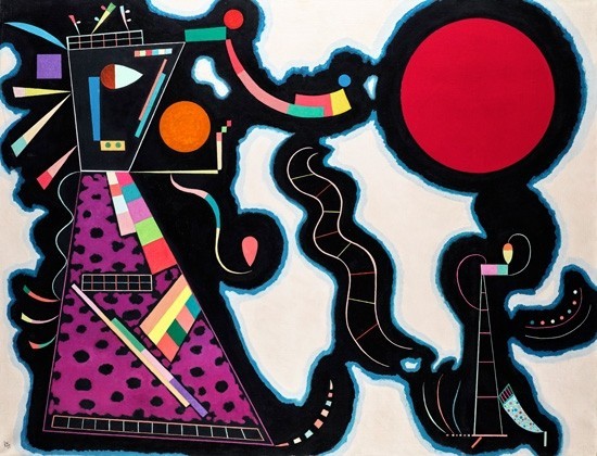 Le Rond Rouge カンディンスキー Wassily Kandinsky 手描き油絵複製画