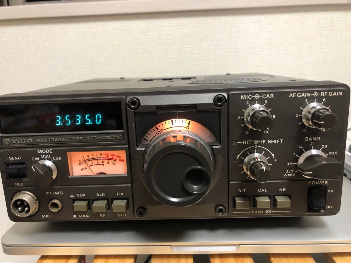 即納-96時間限定 アマチュア無線機(45)TRIO TS-120V - アマチュア無線