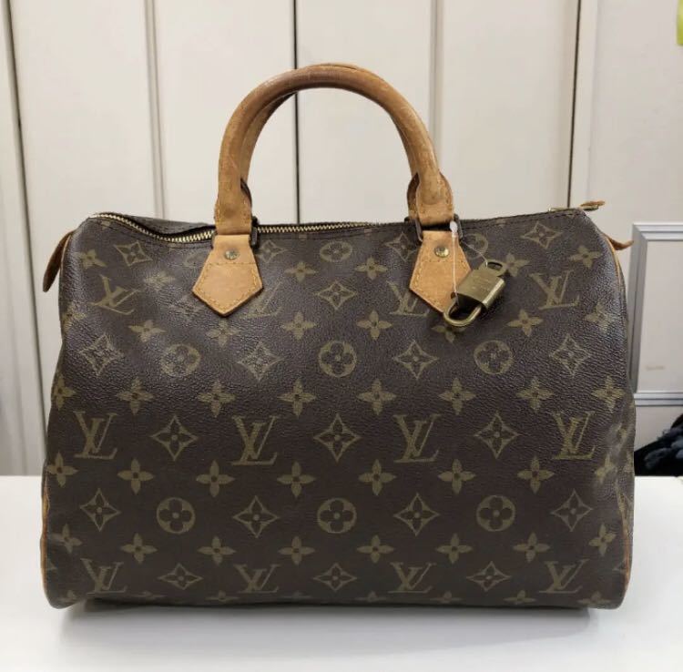 LOUIS VUITTON モノグラム スピーディ30_画像1