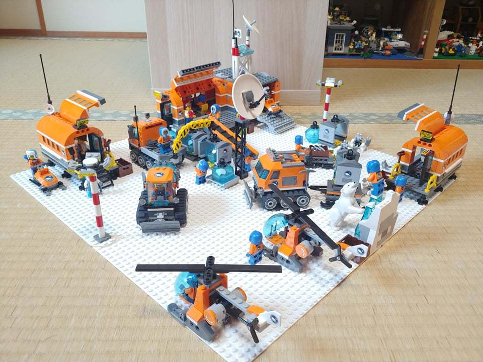 お気に入りの leg0 Arctic セット LEGO FONDOBLAKA