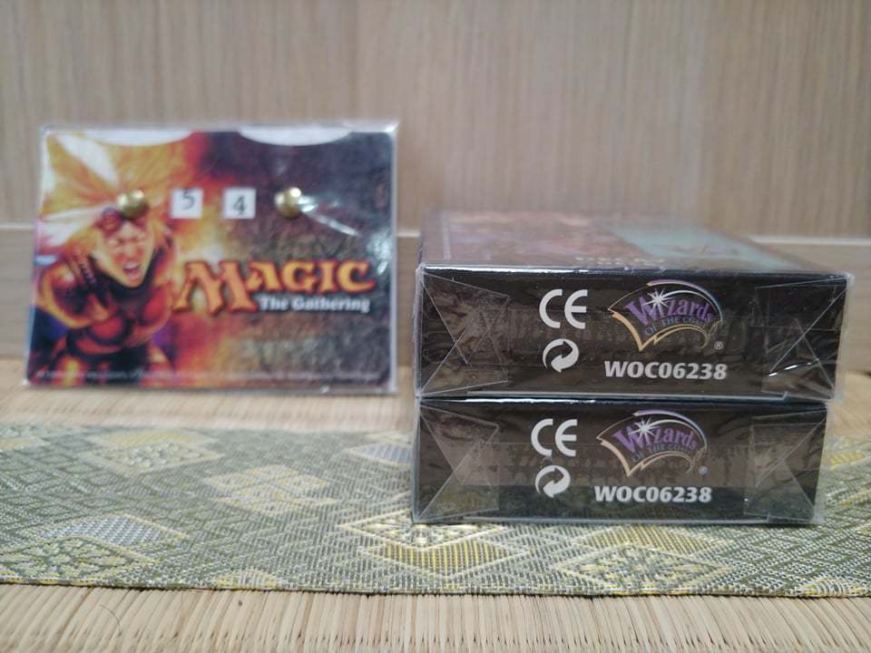  overseas edition 2001 year Magic the Gathering Advance Decay Decks + Game Marker B new goods unopened rare 