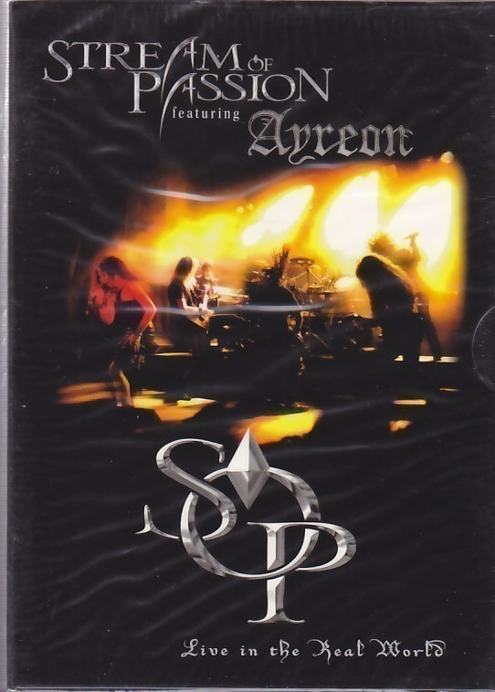 STREAM OF PASSION feat. AYREON - Live In The Real World /オランダ産プログレ/シンフォ・ゴシック・メタル/リージョンフリー/PAL/DVD