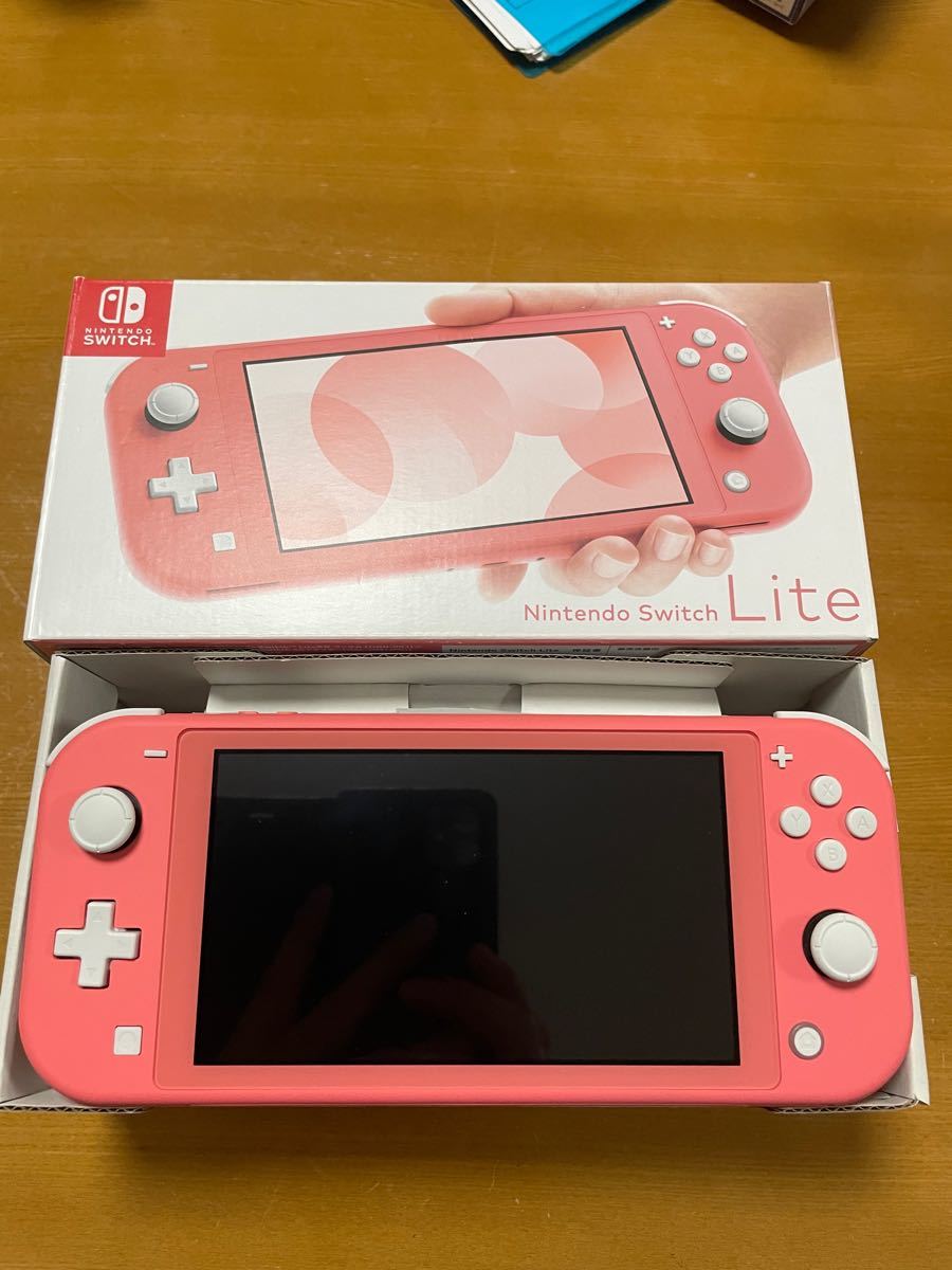 Nintendo Switch Lite コーラル　ピンク　美品