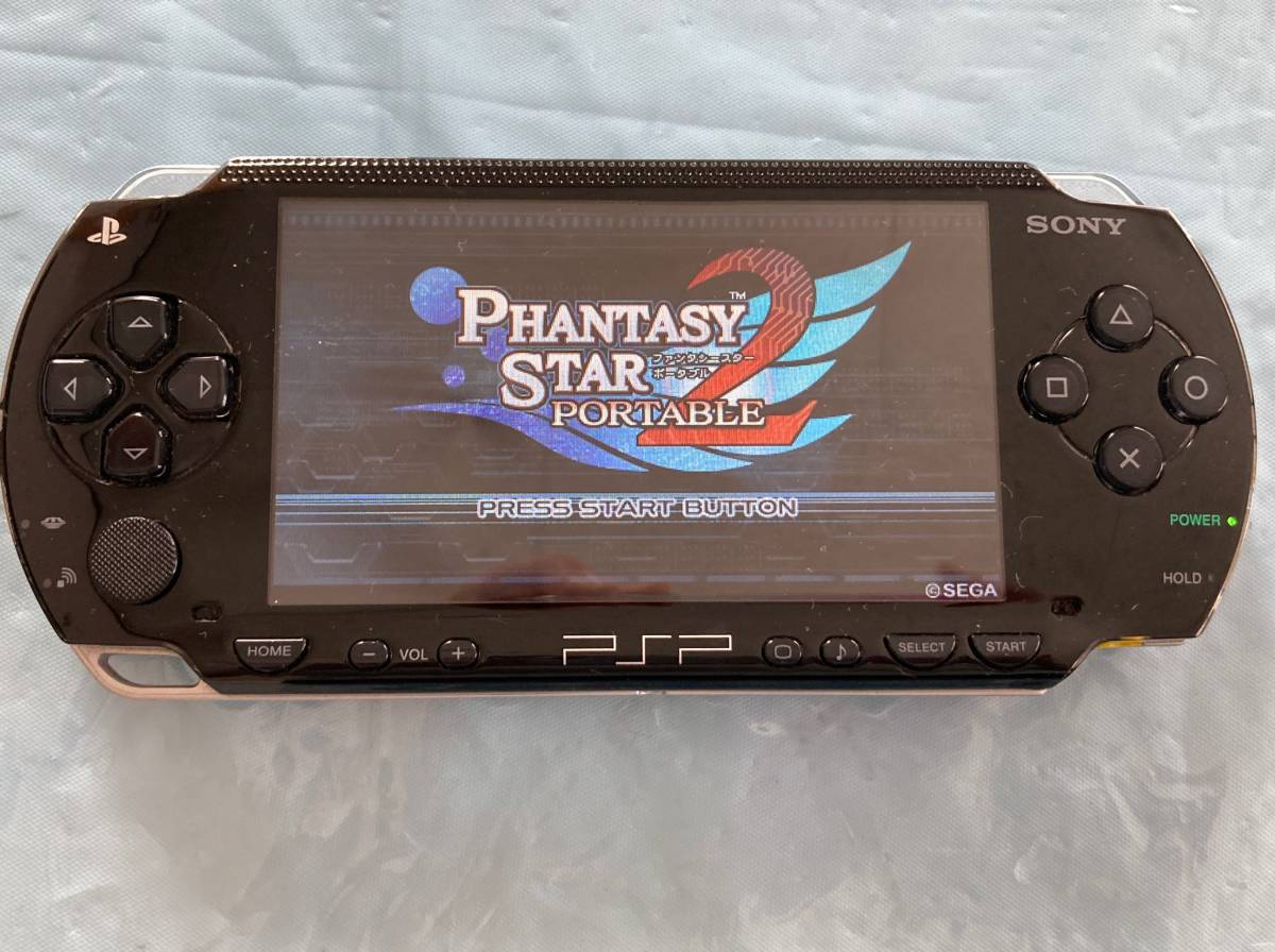 21-PSP-40　プレイステーションポータブル　ファンタシースターポータブル2　動作品　PSP
