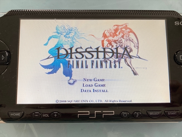 21-PSP-87　プレイステーションポータブル　ディシディアファイナルファンタジー DISSIDIA FINAL FANTASY　動作品　PSP