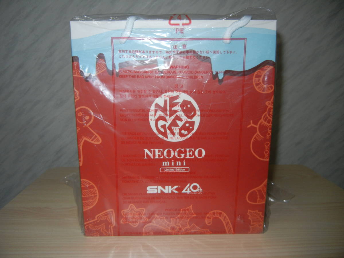 があります ヤフオク! NEOGEO mini クリスマス限定版 特典... - 新品未