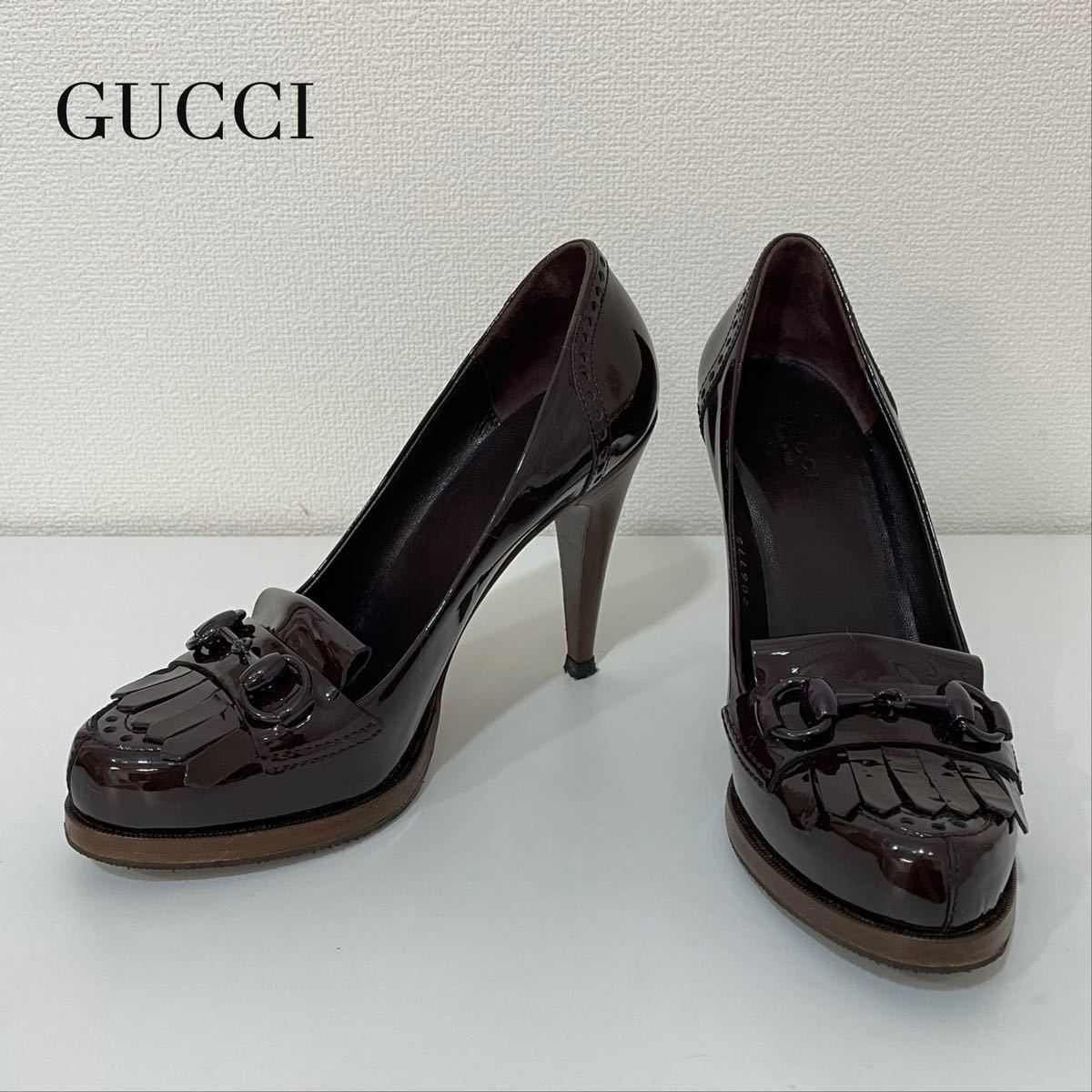 【GUCCI/グッチ】ハイヒールパンプス