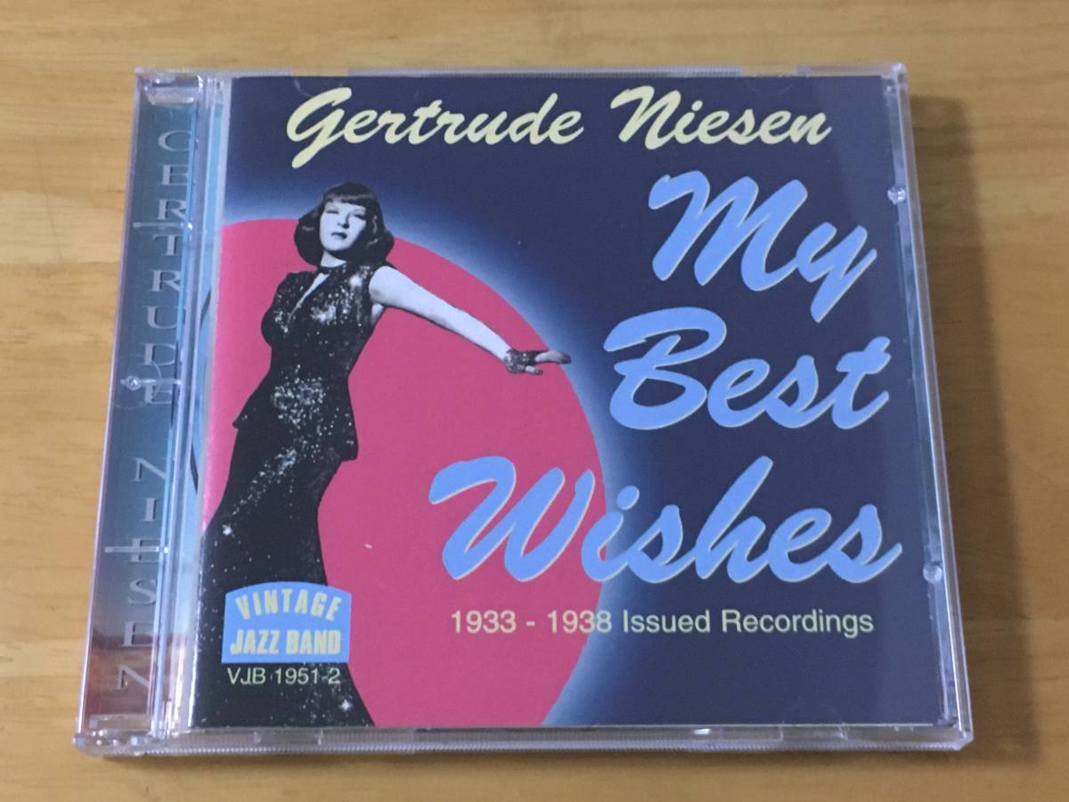 Gertrude Niesen My Best Wishes 1933-1938 輸入盤CD 検:ガートルードニーセン Jazz Roger Wolfe Kahn Jerome Kern Jackie Gleason の画像1