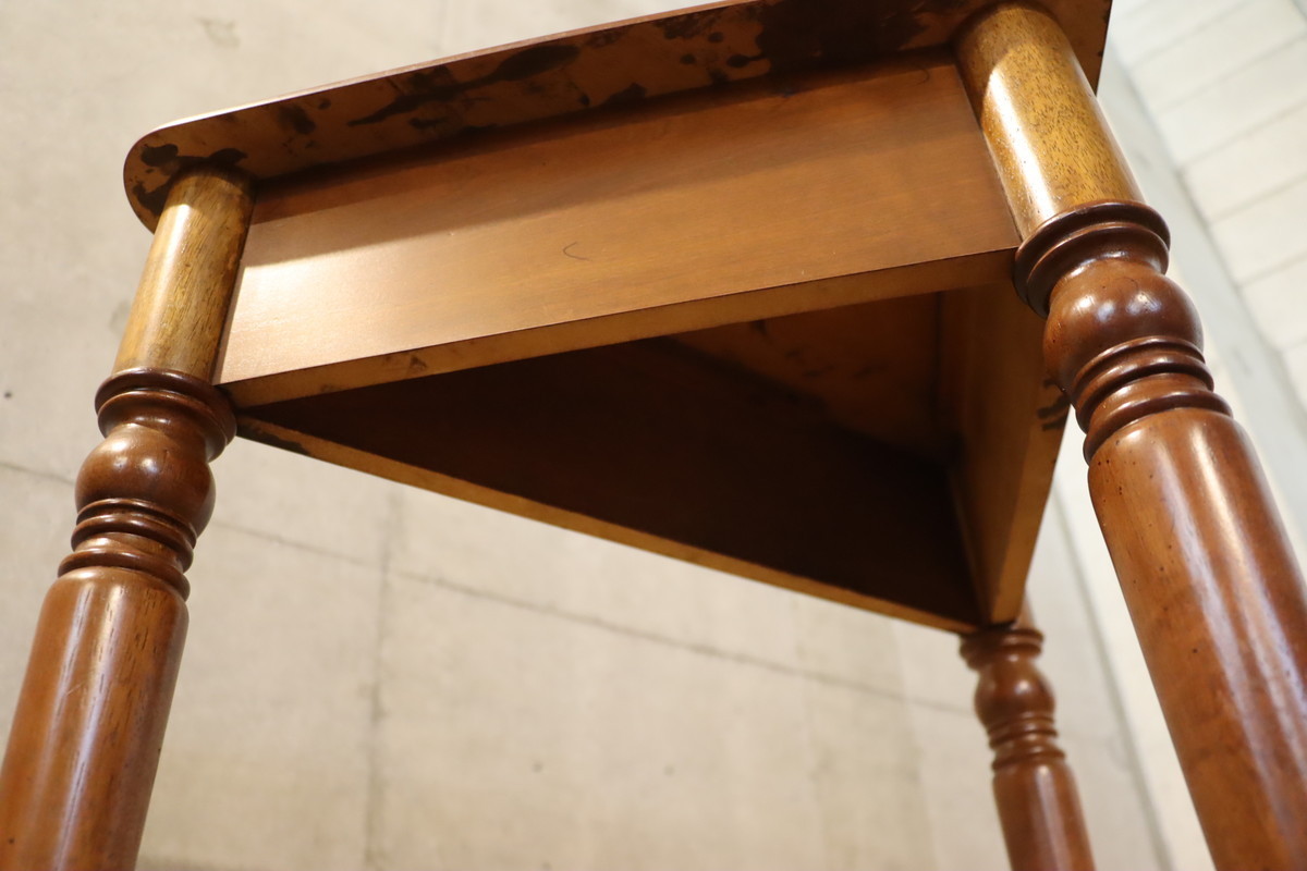 アンティーク調 コーナーテーブル サイドテーブル モダン クラシック エレガント フラワースタンド 花台 上品 コンパクト BH529_画像6