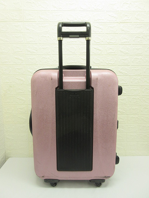 *se0822 Samsonite suitcase 4 wheel pink / purple series Samsonite carry bag Carry case largish travel bag *