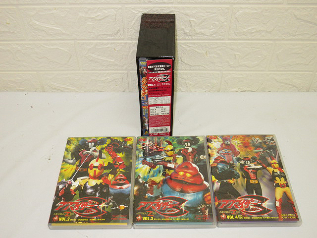 ☆se0735 アクマイザー3 初回生産限定 全巻収納BOX付き DVD全4巻セット