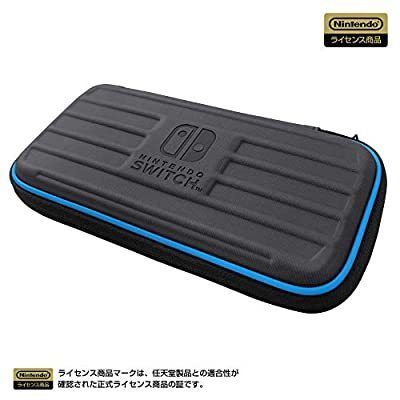 【任天堂ライセンス商品】タフポーチ for Nintendo Switch Lite ブラック?ブルー 【Nintendo Switch Lite対応】/Switch(新品)_画像1