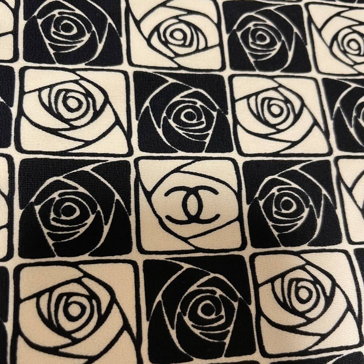 史上最も激安 シャネル CHANEL ホルターネック 総柄 花柄 カメリア
