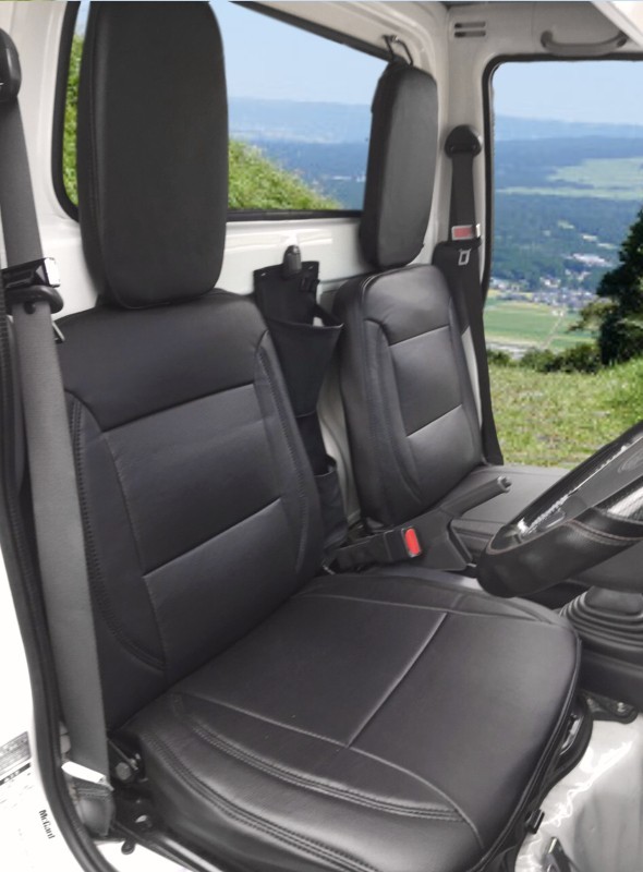 最新な シートカバー ハイゼットトラック S500P S510P ヘッドレスト分割型 Azur ダイハツ 送料無料 