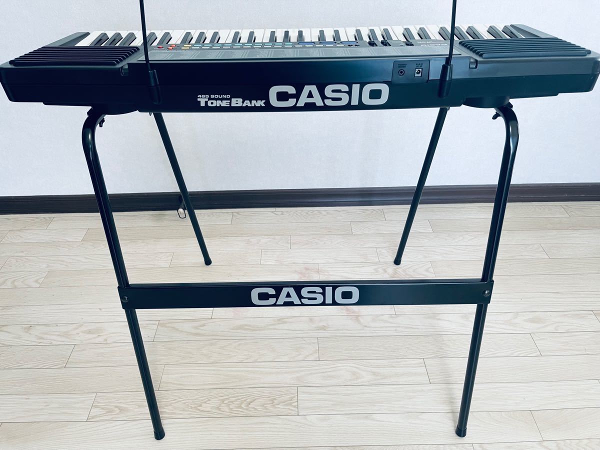 CASIO カシオ　電子キーボード　電子ピアノ　CT-636 美品　スタンド付き