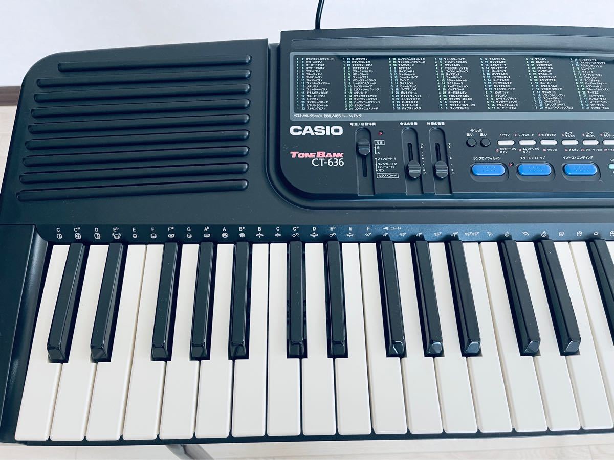 カシオ CASIO 電子ピアノ キーボード TONEBANK CT-636 CASIO TONE BANK CT-636 ピアノキーボード casio ct 636