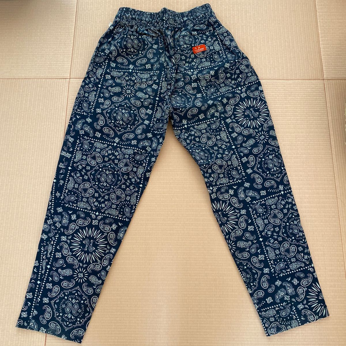 クックマン シェフパンツ COOKMAN CHEF PANTS PAISLEY -NAVY-