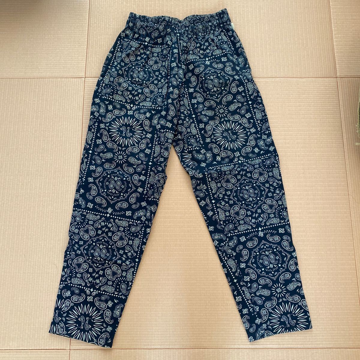 クックマン シェフパンツ COOKMAN CHEF PANTS PAISLEY -NAVY-