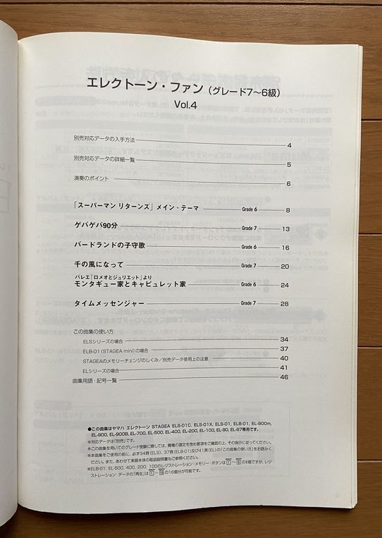 ★「エレクトーン・ファン４」タイムメッセンジャー、千の風になって　他　★_画像3