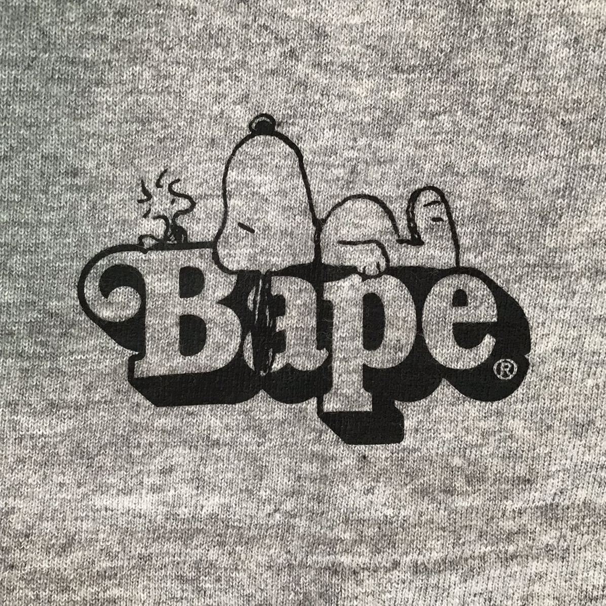 ★阪急限定★ SNOOPY × BAPE WOODSTOCK サーフボード Tシャツ Mサイズ a bathing ape bape スヌーピー エイプ ベイプ アベイシングエイプ_画像4