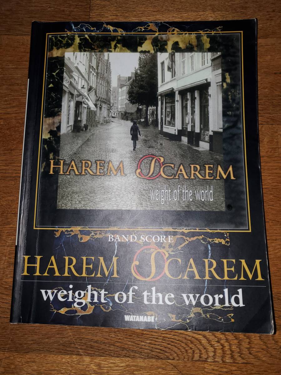 HAREM SCAREM Weight Of The 限定価格セール World ハーレム ザ オヴ ワールド バンドスコア 送料無料新品 ウェイト スキャーレム