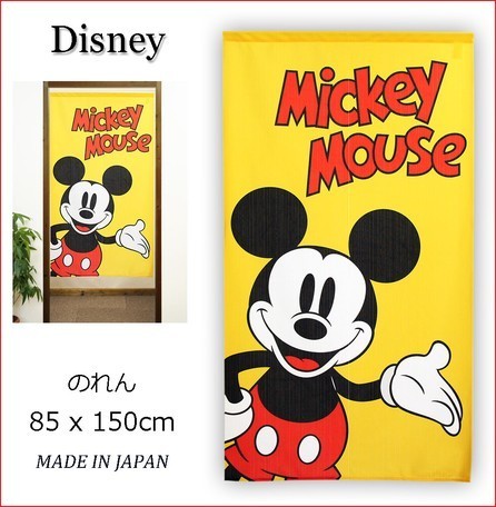 Paypayフリマ 新品 暖簾 のれん Disney ディズニー Big Mickey