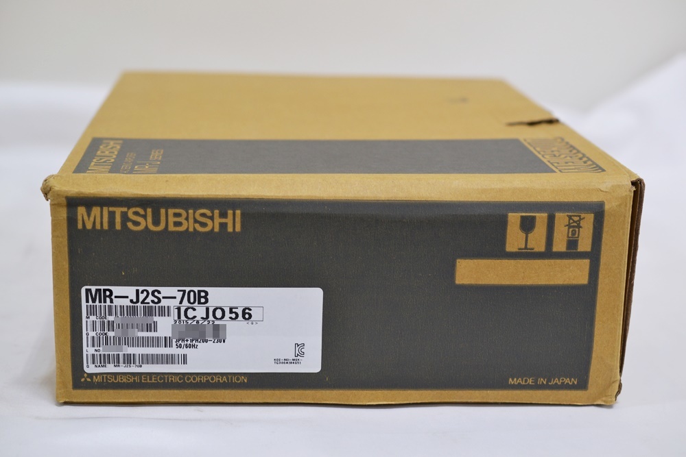 25500円 代引き手数料無料 新品未使用 MITSUBISHI 三菱 MR-J2S-70B