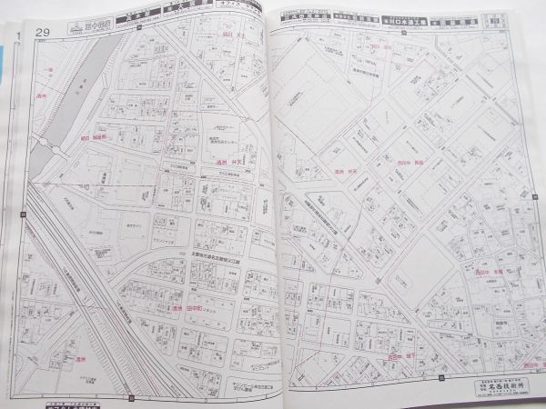 大型地図 ゼンリン住宅地図◆愛知県 清須市 2013年08 大判 B4判 1/1500 市街図 鉄道路線 都市計画 都市図 線路 不動産 詳細地図_画像8