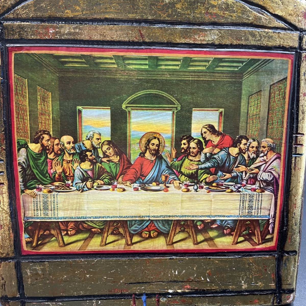 ヤフオク 最後の晩餐 レオナルド イコン アンティーク イ ヤフオク 最後の晩餐 レオナルド イコン アンティーク イ