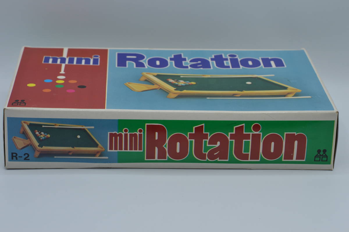 昭和レトロ　ビリヤードゲーム（Mini Rotation）　（CKA)_画像4